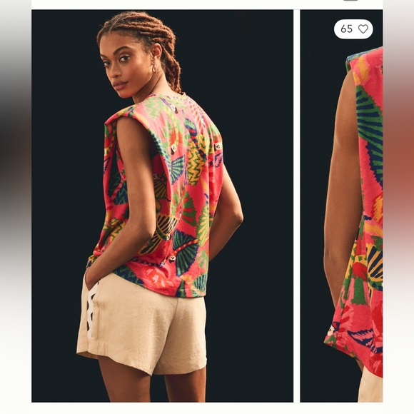 Farm Rio Macaw Muscle Tank - Picture 5 of 5